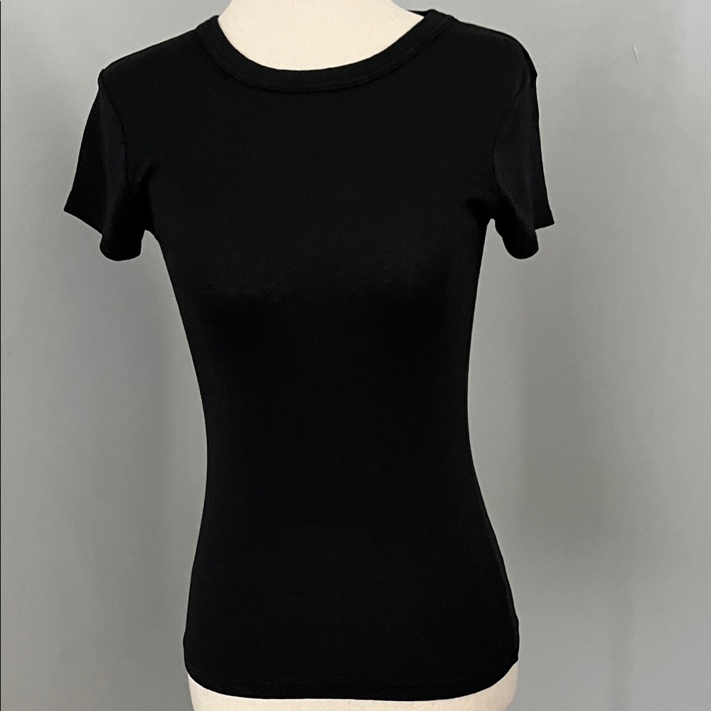 Michael Stars Classic Black Women's Top